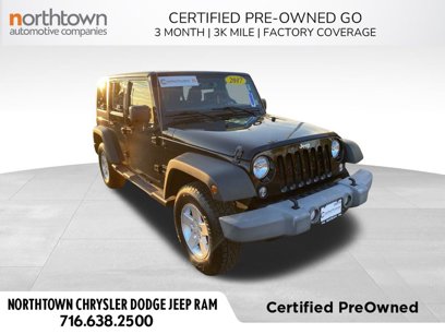 Certified 2017 Jeep Wrangler Unlimited Sport w/ Quick Order Package 24S