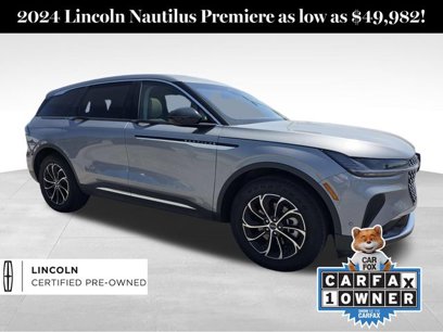 Used 2024 Lincoln Nautilus Premier w/ Equipment Group 102A