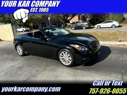 Used 2013 INFINITI G37 Convertible w/ Premium Pkg