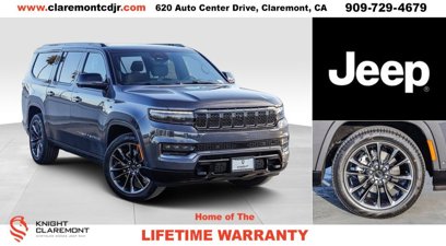 New 2025 Jeep Grand Wagoneer L Series II Obsidian w/ Quick Order Packagew 28T