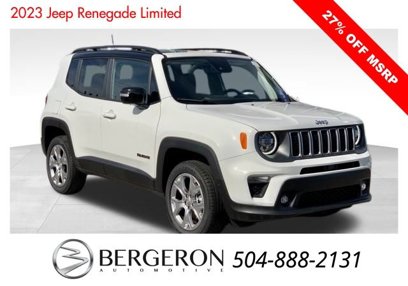 New 2023 Jeep Renegade Limited w/ Sun/Sound Group