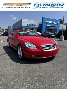 Used 2002 Lexus SC 430 Convertible