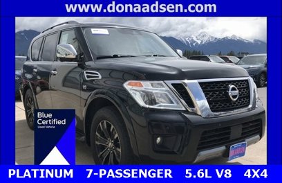 Used 2019 Nissan Armada Platinum w/ Captain's Chairs Package