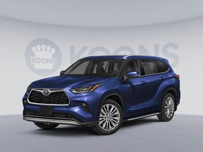 New 2025 Toyota Highlander Platinum