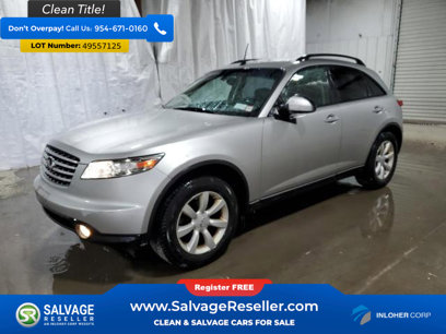 Used 2005 INFINITI FX35 AWD