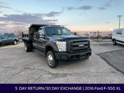 Used 2016 Ford F550 4x4 Crew Cab Super Duty w/ Power Equipment Group