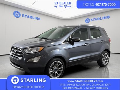 Used 2020 Ford EcoSport Titanium w/ Interior Protection Package