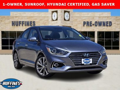 Certified 2020 Hyundai Accent Limited