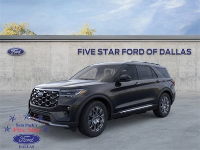 New 2025 Ford Explorer Platinum