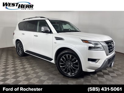 Used 2021 Nissan Armada Platinum w/ Captain's Chairs Package
