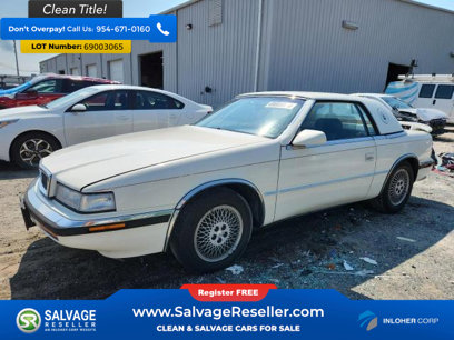 Used 1990 Chrysler TC by Maserati