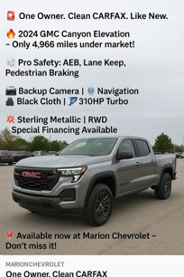 Used 2024 GMC Canyon Elevation