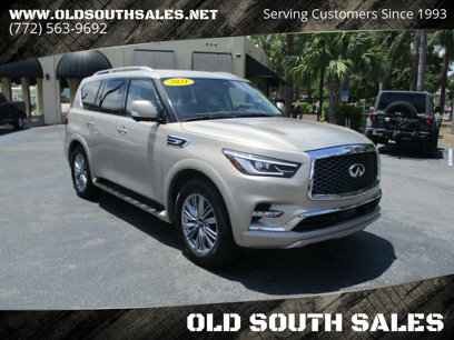 Used 2021 INFINITI QX80 Luxe w/ Cargo Package
