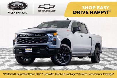 New 2025 Chevrolet Silverado 1500 Custom Trail Boss w/ Turbomax Blackout Package