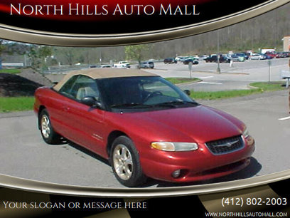 Used 1999 Chrysler Sebring JXI