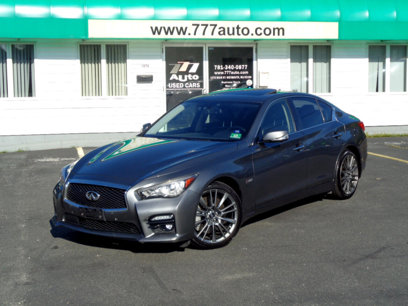 Used 2016 INFINITI Q50 Red Sport 400 w/ All Weather Package