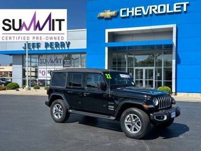 Used 2022 Jeep Wrangler Unlimited Sahara w/ LED Lighting Group