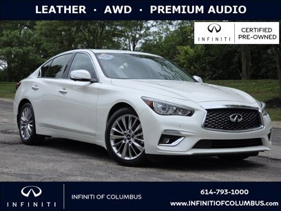 Used 2022 INFINITI Q50 Luxe w/ Cargo Package