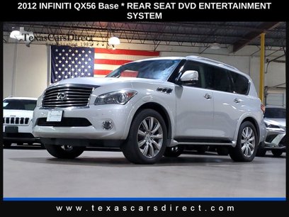 Used 2012 INFINITI QX56 2WD w/ Theater Pkg