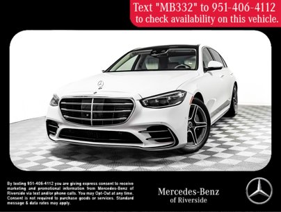 Certified 2022 Mercedes-Benz S 580 4MATIC Sedan