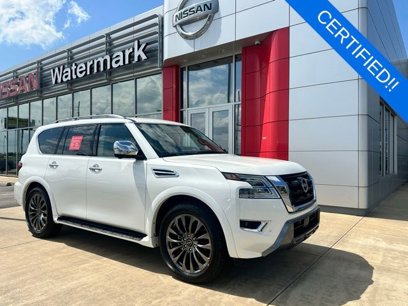 Certified 2024 Nissan Armada Platinum w/ Captain's Chairs Package