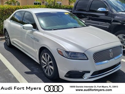 Used 2019 Lincoln Continental Premiere