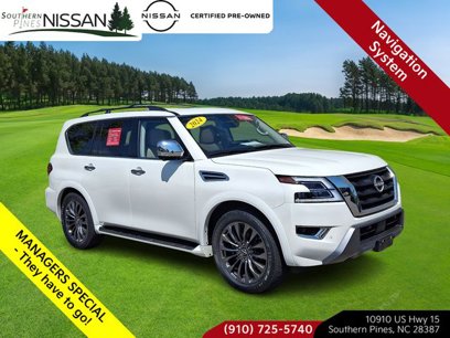 Certified 2024 Nissan Armada Platinum w/ Captain's Chairs Package