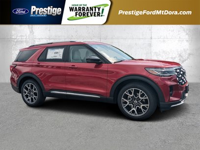 New 2025 Ford Explorer Platinum
