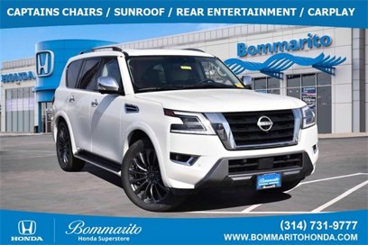 Used 2023 Nissan Armada Platinum w/ Captain's Chairs Package