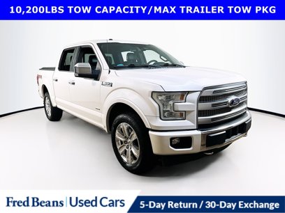 Certified 2017 Ford F150 Platinum w/ Equipment Group 701A Luxury