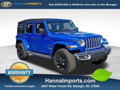 Used 2021 Jeep Wrangler Unlimited Sahara w/ Safety Group