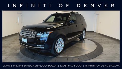 Used 2017 Land Rover Range Rover Supercharged