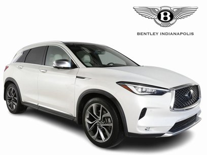 Used 2021 INFINITI QX50 Autograph w/ Premium White Leather Package