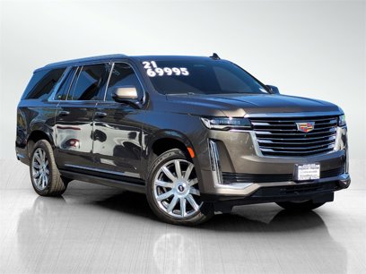 Used 2021 Cadillac Escalade ESV Premium Luxury Platinum w/ Heavy-Duty Trailer Package