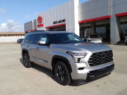 New 2025 Toyota Sequoia Platinum
