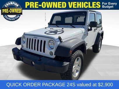 Used 2015 Jeep Wrangler Sport w/ Quick Order Package 24S