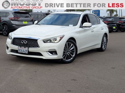 Certified 2022 INFINITI Q50 Luxe w/ Cargo Package