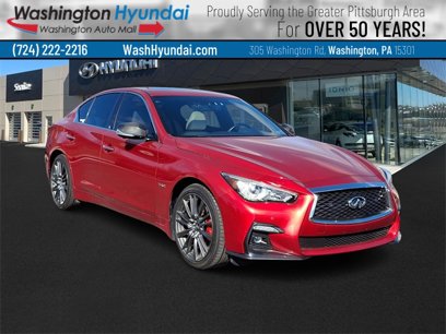 Used 2019 INFINITI Q50 Red Sport 400 w/ Sensory Package