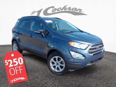Certified 2022 Ford EcoSport SE