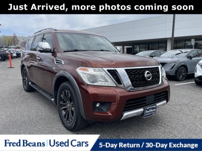 Used 2017 Nissan Armada Platinum w/ Captain Seat Package