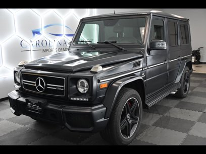 Used 2015 Mercedes-Benz G 63 AMG 4MATIC w/ PA6 Package