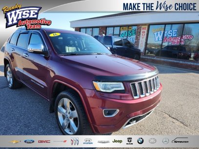 Used 2016 Jeep Grand Cherokee Overland