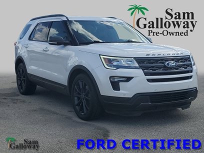 Certified 2018 Ford Explorer XLT w/ Equipment Group 202A