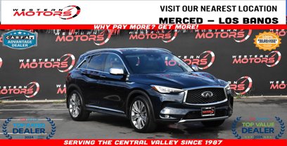 Used 2021 INFINITI QX50 Sensory w/ Accent Package