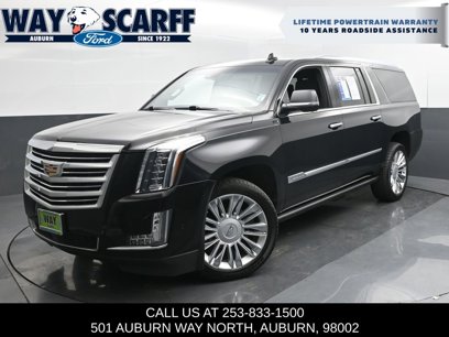 Used 2018 Cadillac Escalade ESV Platinum