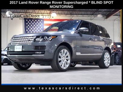 Used 2017 Land Rover Range Rover Supercharged