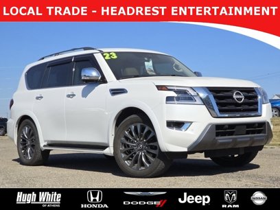 Certified 2023 Nissan Armada Platinum w/ Captain's Chairs Package