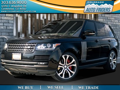 Used 2017 Land Rover Range Rover SV Autobiography Dynamic
