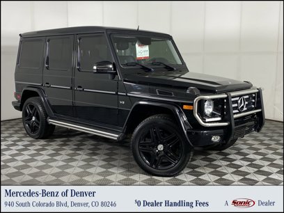 Certified 2015 Mercedes-Benz G 550