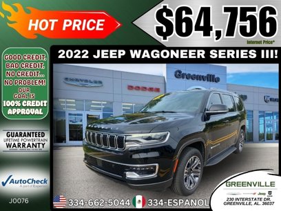 Certified 2022 Jeep Wagoneer Series III w/ Flexible Seating Group